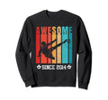 Born 2014 Funny 10 Birthday Awesome Sweatshirt - Novelty Apparel Men Women