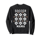Soccer Mama Coquette Bow Soccer Sweatshirt - Minimalist Print Men Women