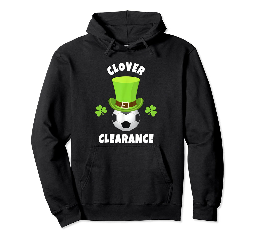 Soccer Goalie Clover Clearance Hoodie - Minimalist Print Unisex