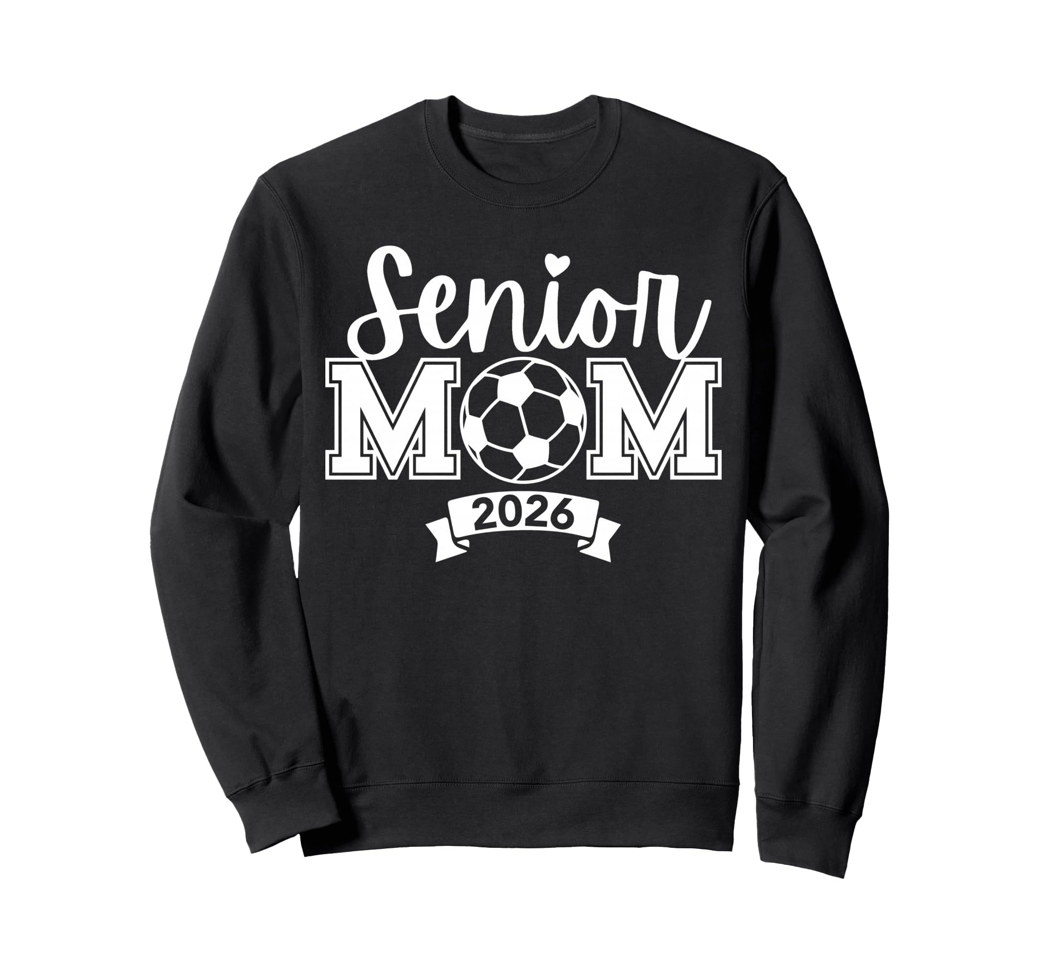 Senior 2026 Proud Soccer Mom High Sweatshirt - Streetwear Style Unisex