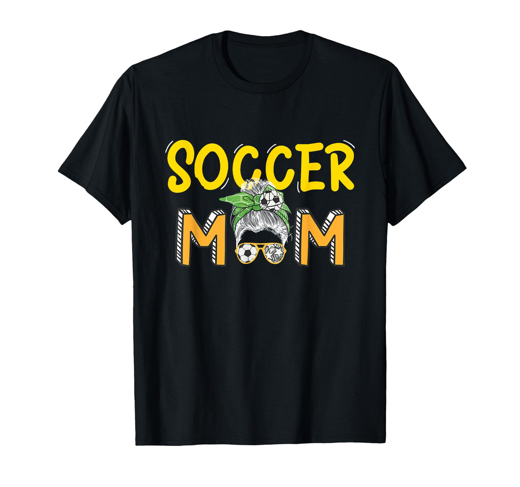 Soccer Mom Soccer Mama Mom Life Soccer T-Shirt - Custom Art Print Unisex