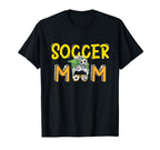 Soccer Mom Soccer Mama Mom Life Soccer T-Shirt - Custom Art Print Unisex