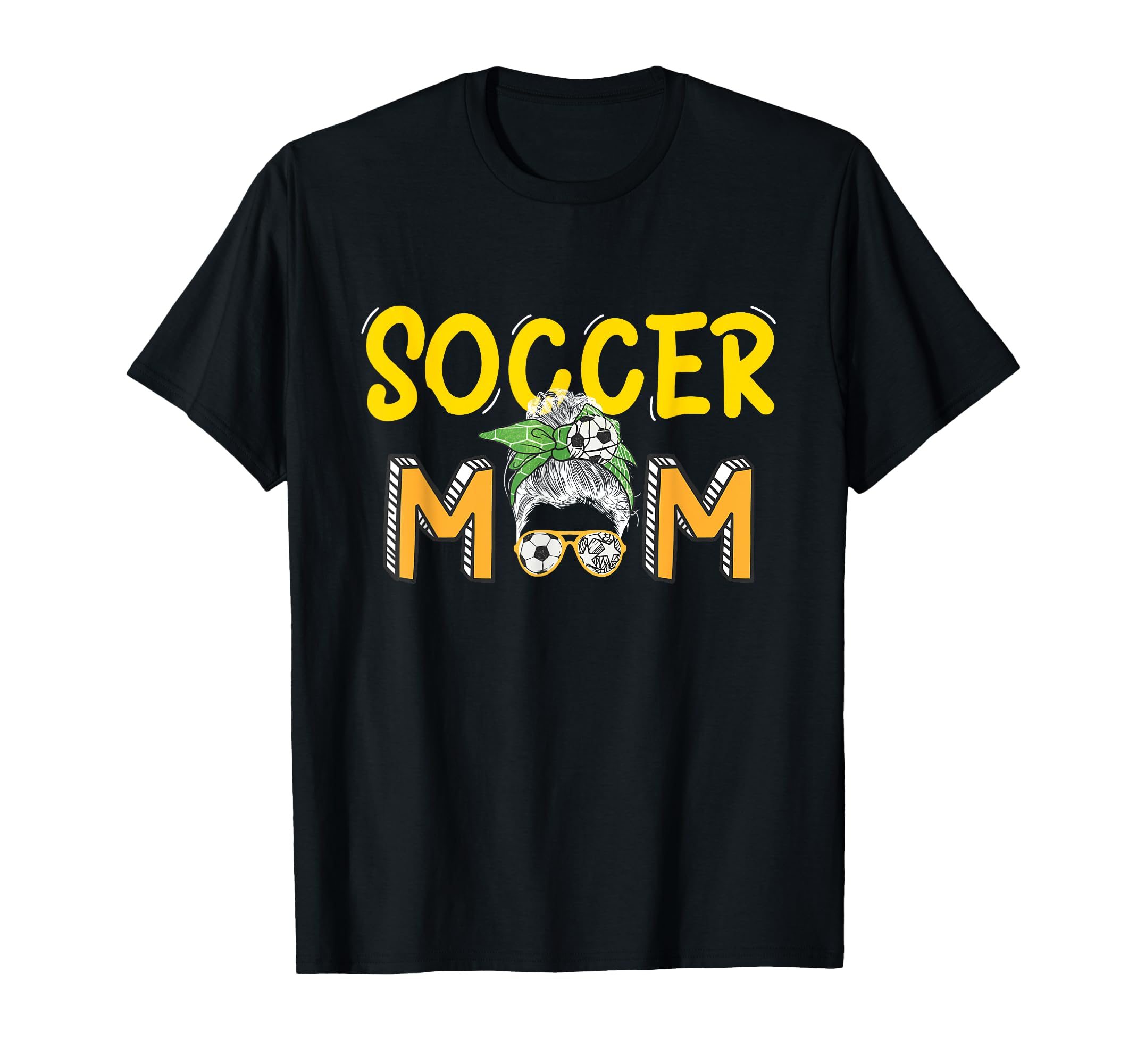 Soccer Mom Soccer Mama Mom Life Soccer T-Shirt - Custom Art Print Unisex