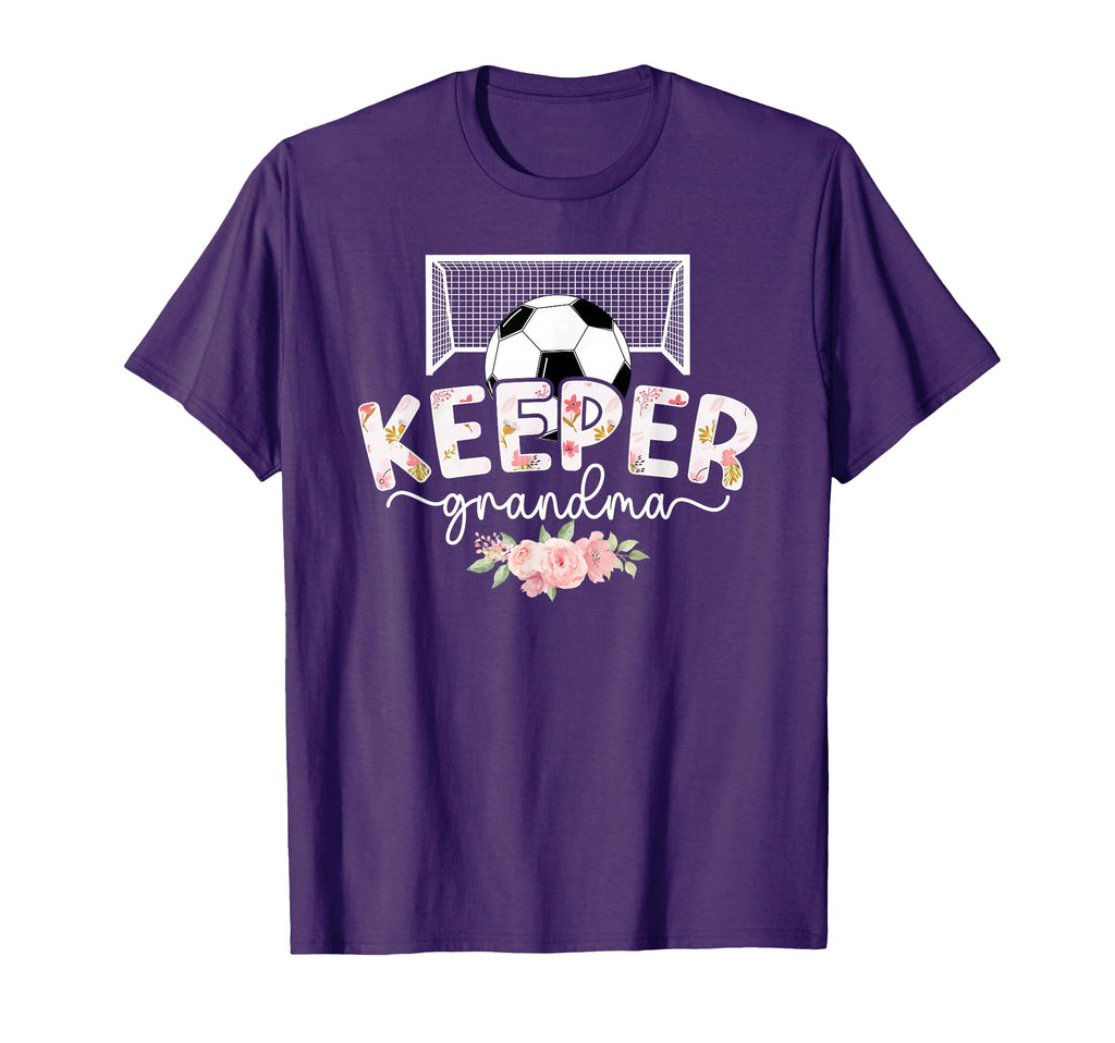 Soccer Keeper Grandma Soccer Goalie T-Shirt - Graphic Print Men Women