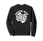 Soccer Mom Mother Soccer Player Sweatshirt - Graphic Print Unisex