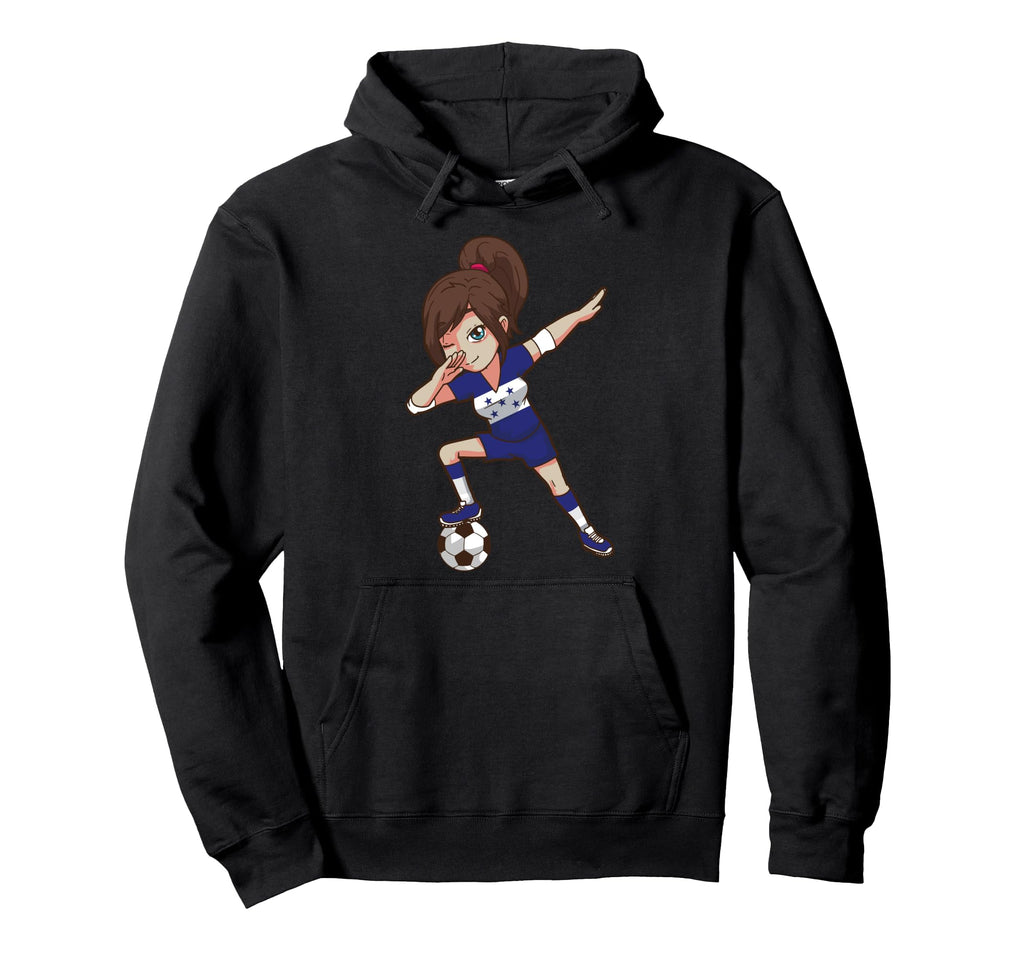 Soccer Fan Honduras Honduran Flag Hoodie - Aesthetic Graphic for Adults