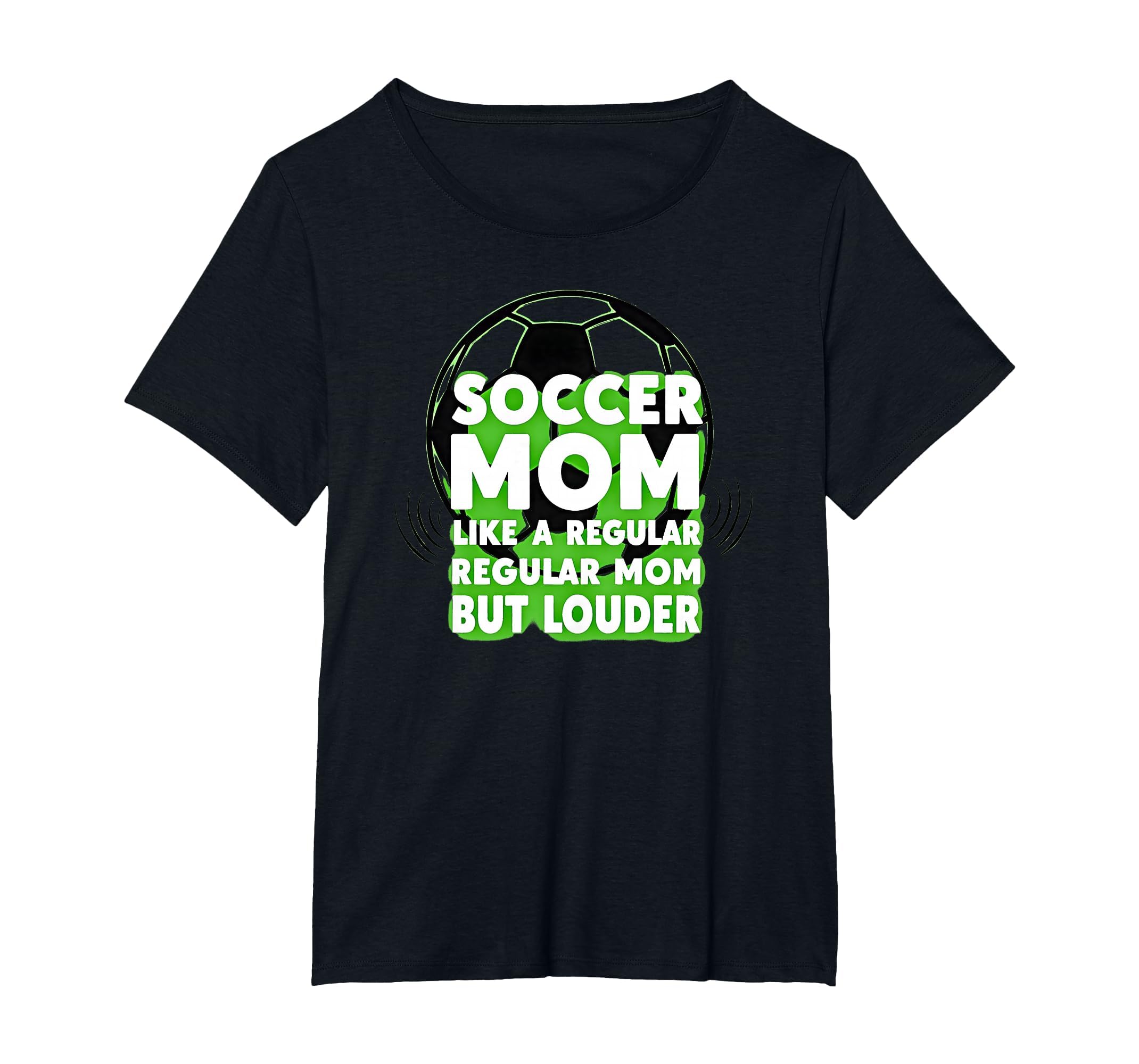 Soccer Mom Like Regular Mom But Sweatshirt - Minimalist Print Unisex