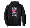 Funny Soccer Goalie Aunt Soccer Goalkeeper Hoodie - Trendy Graphic Unisex