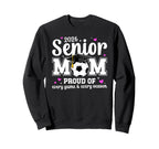 2026 Soccer Senior Mom 2026 Soccer Sweatshirt - Fun Novelty Design Unisex