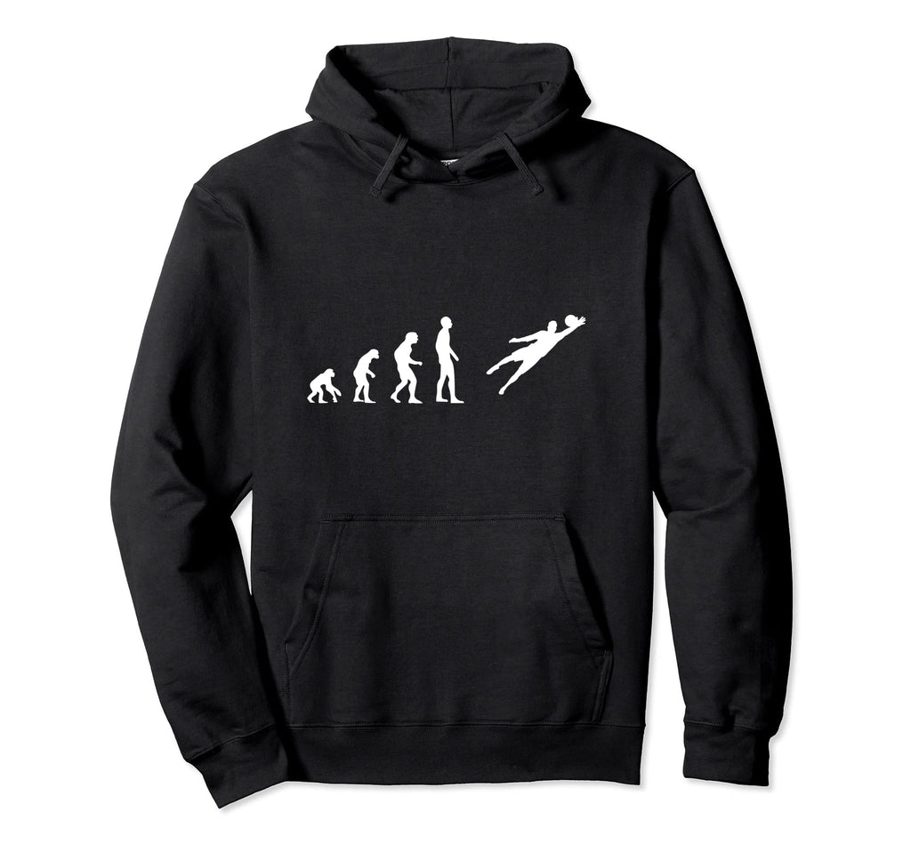 Soccer Goalie Goalkeeper Funny Coach Hoodie - Minimalist Print for Adults
