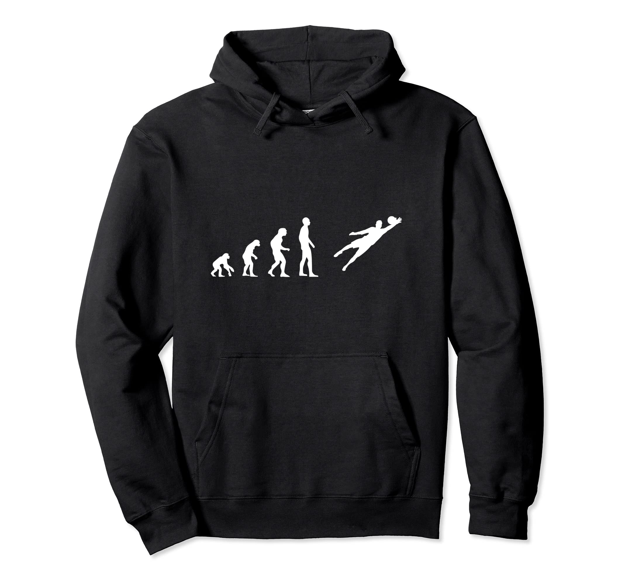 Soccer Goalie Goalkeeper Funny Coach Hoodie - Minimalist Print for Adults