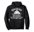 Hockey Goalie Gigi Hockey Keeper Gigi Hoodie - Novelty Apparel for Adults