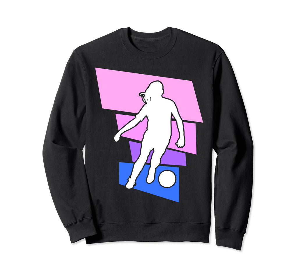 Soccer Team Outfit Players Fans Sweatshirt - Fun Novelty Design for Adults