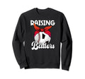 Raising Ballers Soccer Baseball Sweatshirt - Aesthetic Graphic for Adults