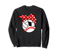 Baseball Volleyball Soccer Player Sweatshirt - Trendy Graphic for Adults