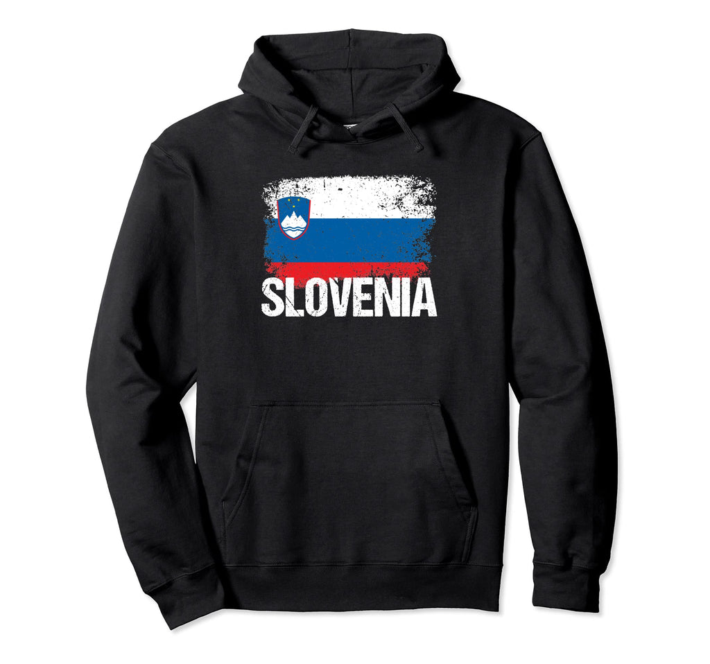 Slovenia Slovenian Flag Pride Hoodie - Casual Everyday Wear Men Women