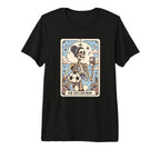 Soccer Mom Tarot Card Skeleton T-Shirt - Custom Art Print Men Women