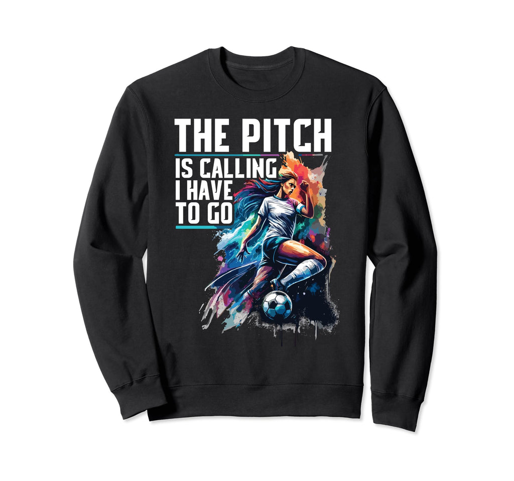 Sport Soccer Soccer Lover Sweatshirt - Custom Art Print for Adults