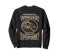 My Grandson Is Winger Whats Your Sweatshirt - Aesthetic Graphic for Adults