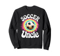 Soccer Uncle Tie Dye Sweatshirt - Graphic Print for Adults
