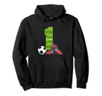 1 Birthday Soccer 1 Year Old Hoodie - Novelty Apparel Men Women