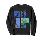 Soccer Sport Midfielder Goalkeeper Sweatshirt - Streetwear Style Unisex