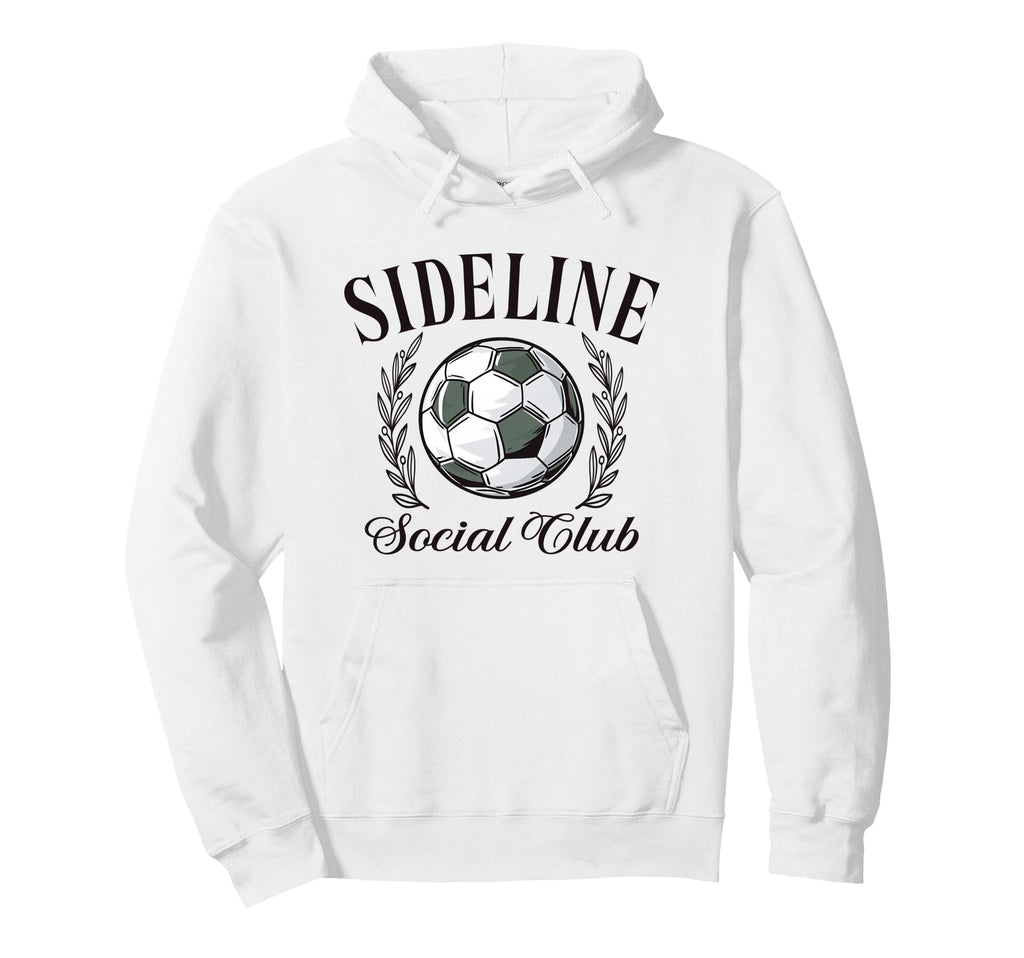 Sideline Social Club Soccer Mom Hoodie - Casual Everyday Wear Unisex