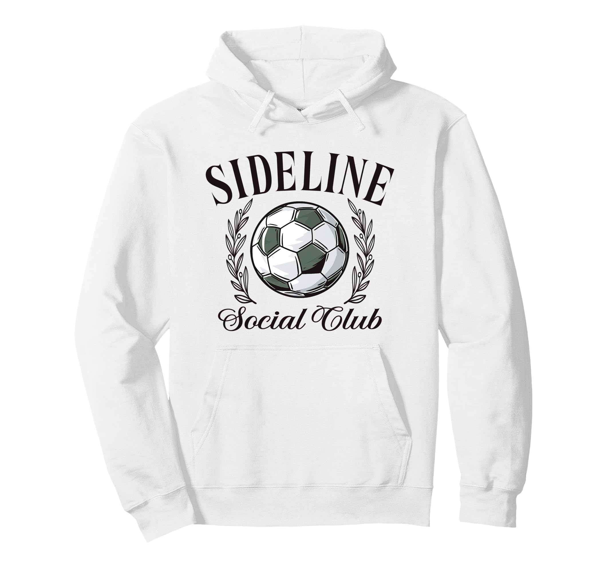 Sideline Social Club Soccer Mom Hoodie - Casual Everyday Wear Unisex