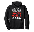 Im Soccer Goalie Nana Soccer Keeper Hoodie - Fun Novelty Design for Adults