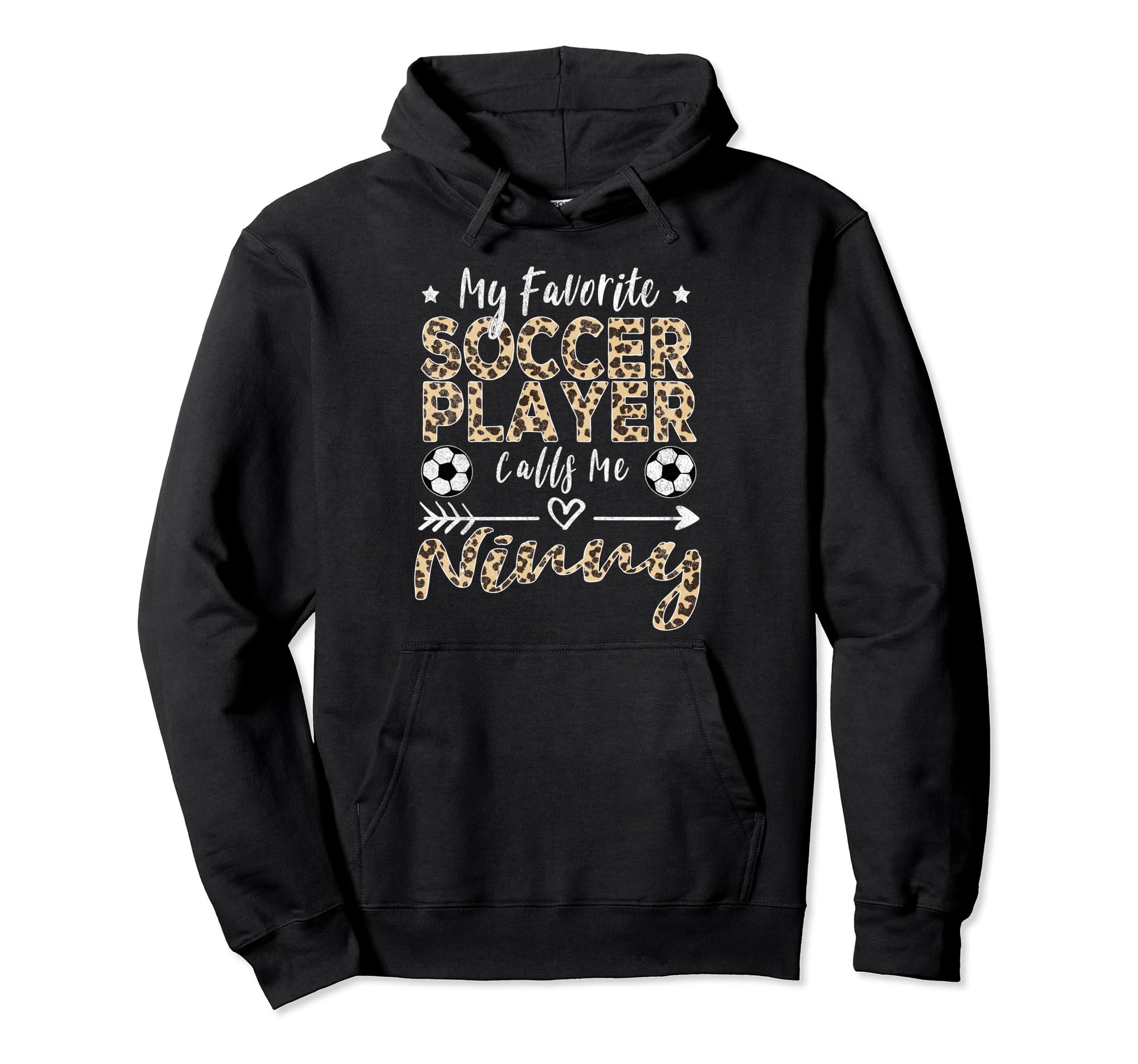 My Favorite Soccer Player Calls Me Ninny Hoodie - Custom Art Print Unisex