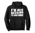 Soccer Mom Not Offside Just Early Hoodie - Trendy Graphic for Adults
