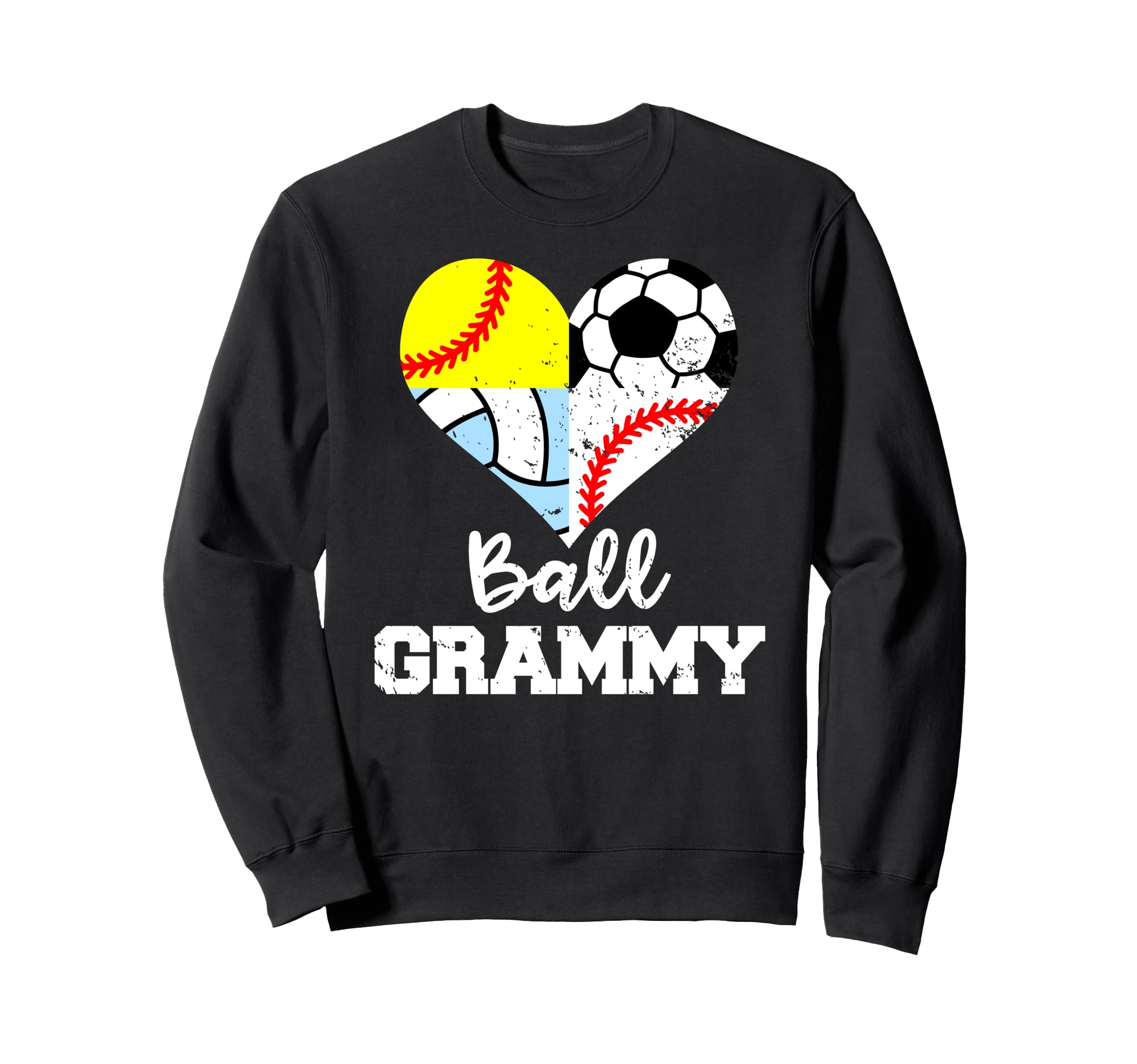 Ball Grammy Soccer Baseball Softball Sweatshirt - Graphic Print Men Women