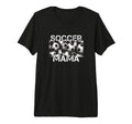Sports Soccer Mother Mom Game Day T-Shirt - Minimalist Print Men Women