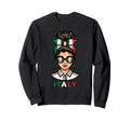 Italia Italy Italian Flag Travel Hoodie - Aesthetic Graphic Men Women