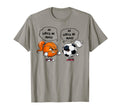 Basketball Soccer Funny He Loves Me T-Shirt - Novelty Apparel Men Women
