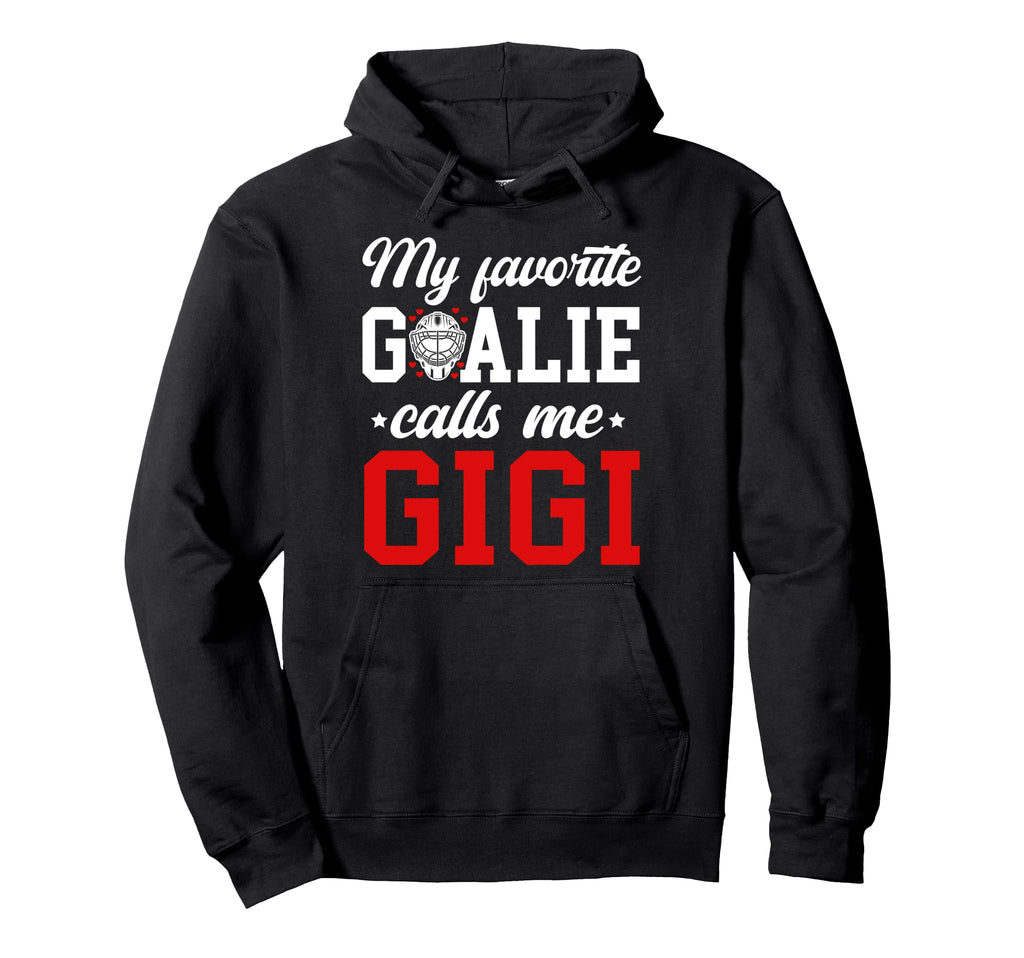 Proud Ice Hockey Goalie Gigi Hockey Hoodie - Trendy Graphic Men Women