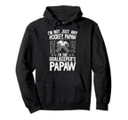 Im Ice Hockey Goalkeeper Papaw Ice Hoodie - Fun Novelty Design for Adults