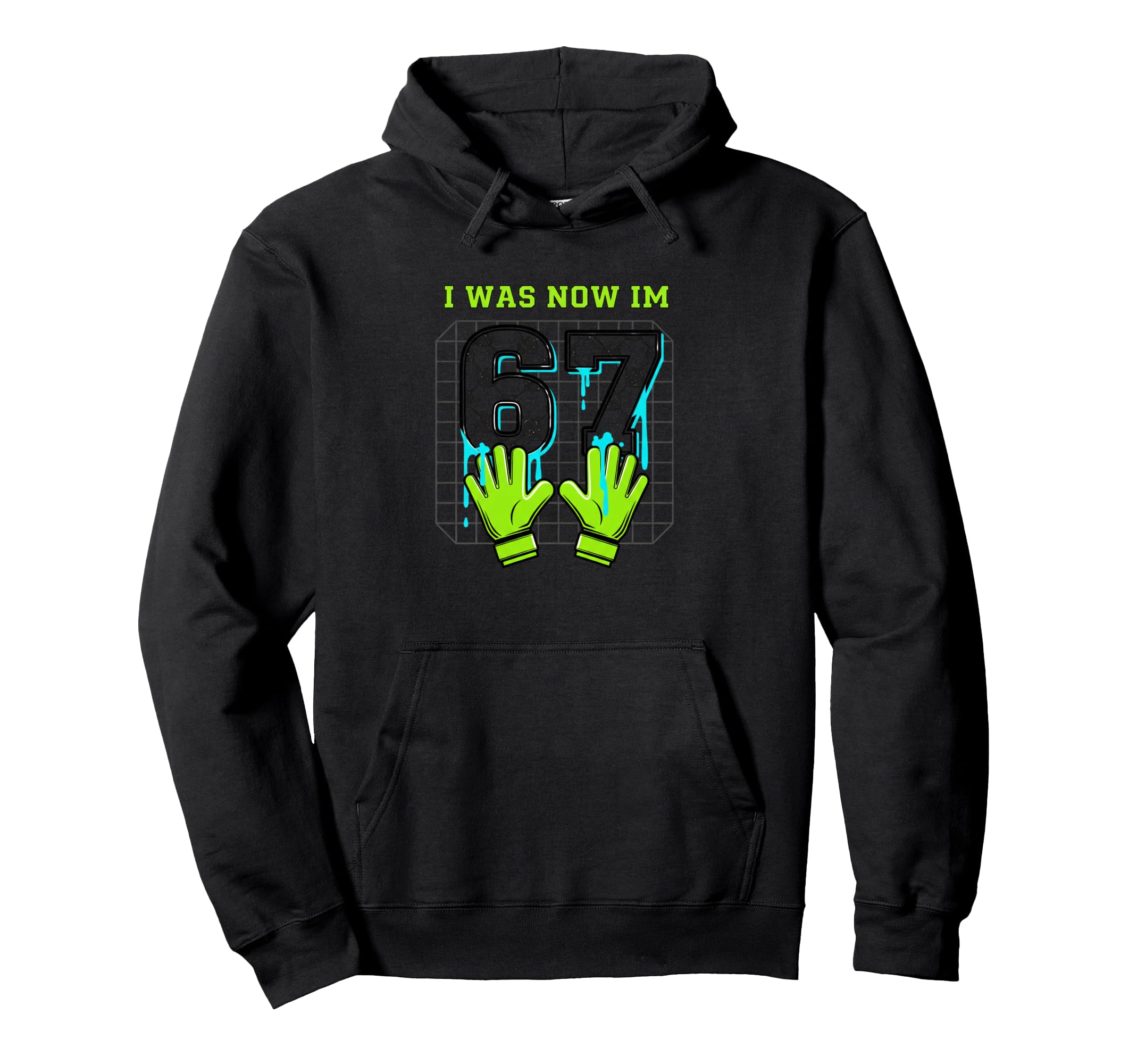 Us States Soccer Goalie 67 Throwback Hoodie - Aesthetic Graphic Unisex