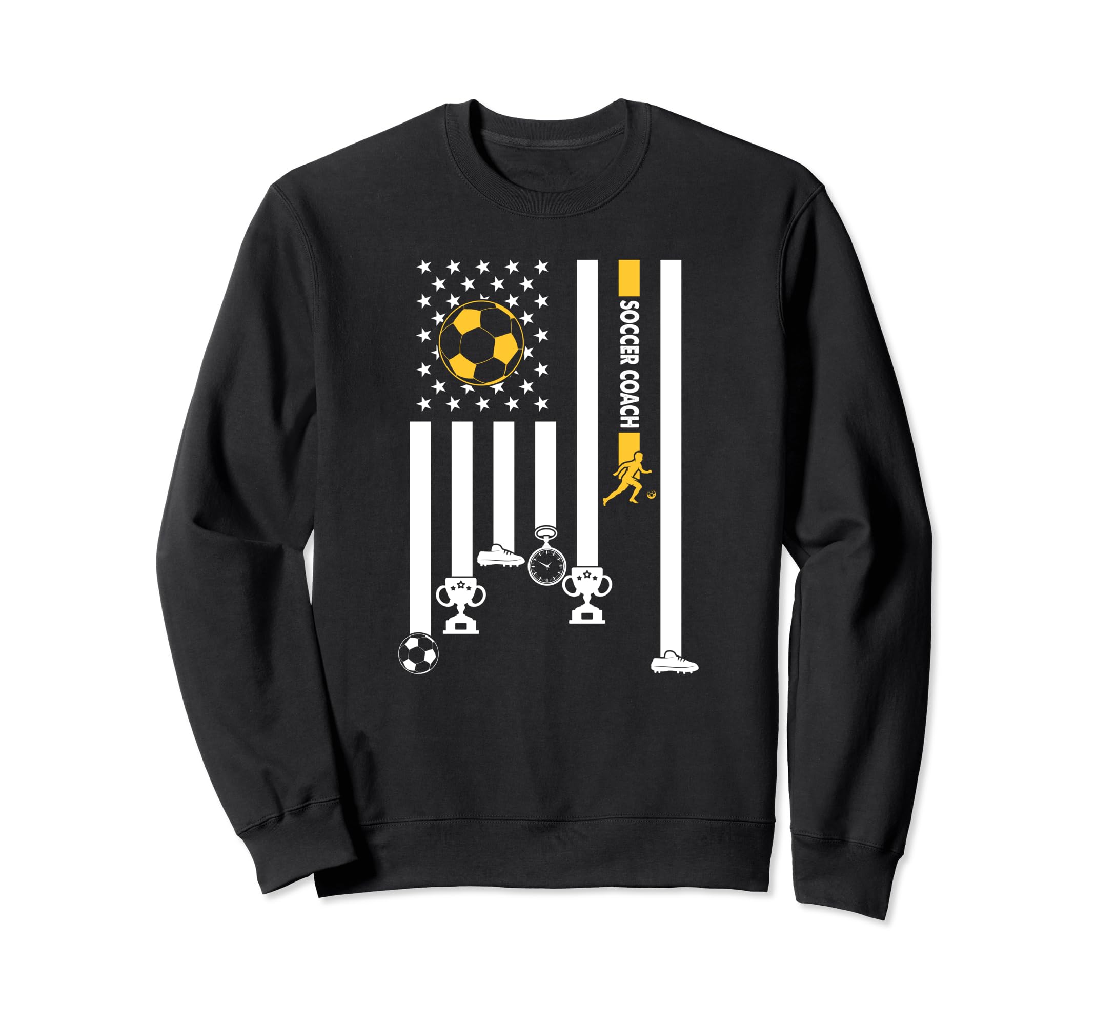 Soccer Coaching Training Sweatshirt - Casual Everyday Wear Men Women