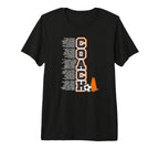 C Is Coach Positive Attributes Soccer Tri T-Shirt - Graphic Print Unisex