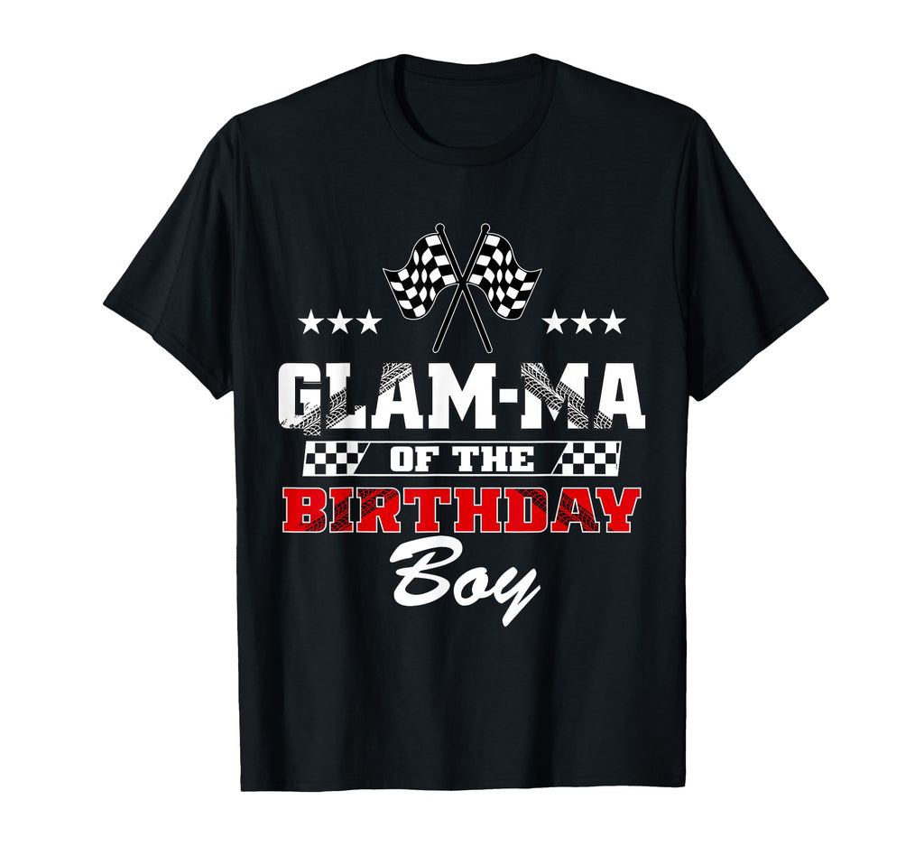 Glam Ma Birthday Soccer Party Family Love T-Shirt - Graphic Print Men Women