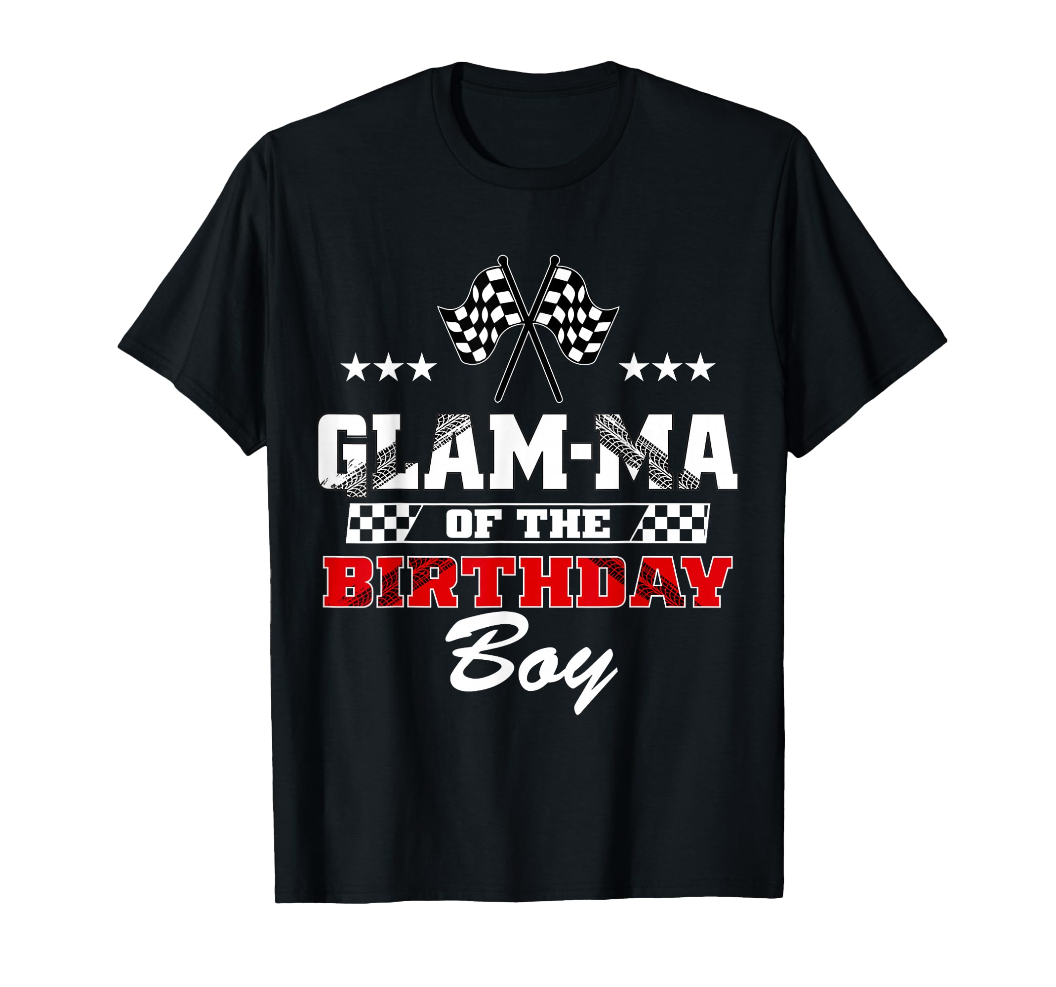 Glam Ma Birthday Soccer Party Family Love T-Shirt - Graphic Print Men Women