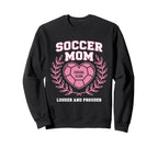 Soccer Mom Social Club Heart Sweatshirt - Streetwear Style for Adults