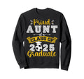 Proud Aunt Class 2025 Graduate Sweatshirt - Casual Everyday Wear Men Women