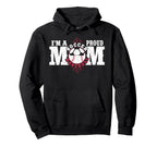 Im Proud Soccer Baseball Mom Hoodie - Novelty Apparel Men Women