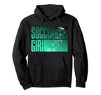 Soccer Funny Footballer Ball And Hoodie - Casual Everyday Wear Men Women