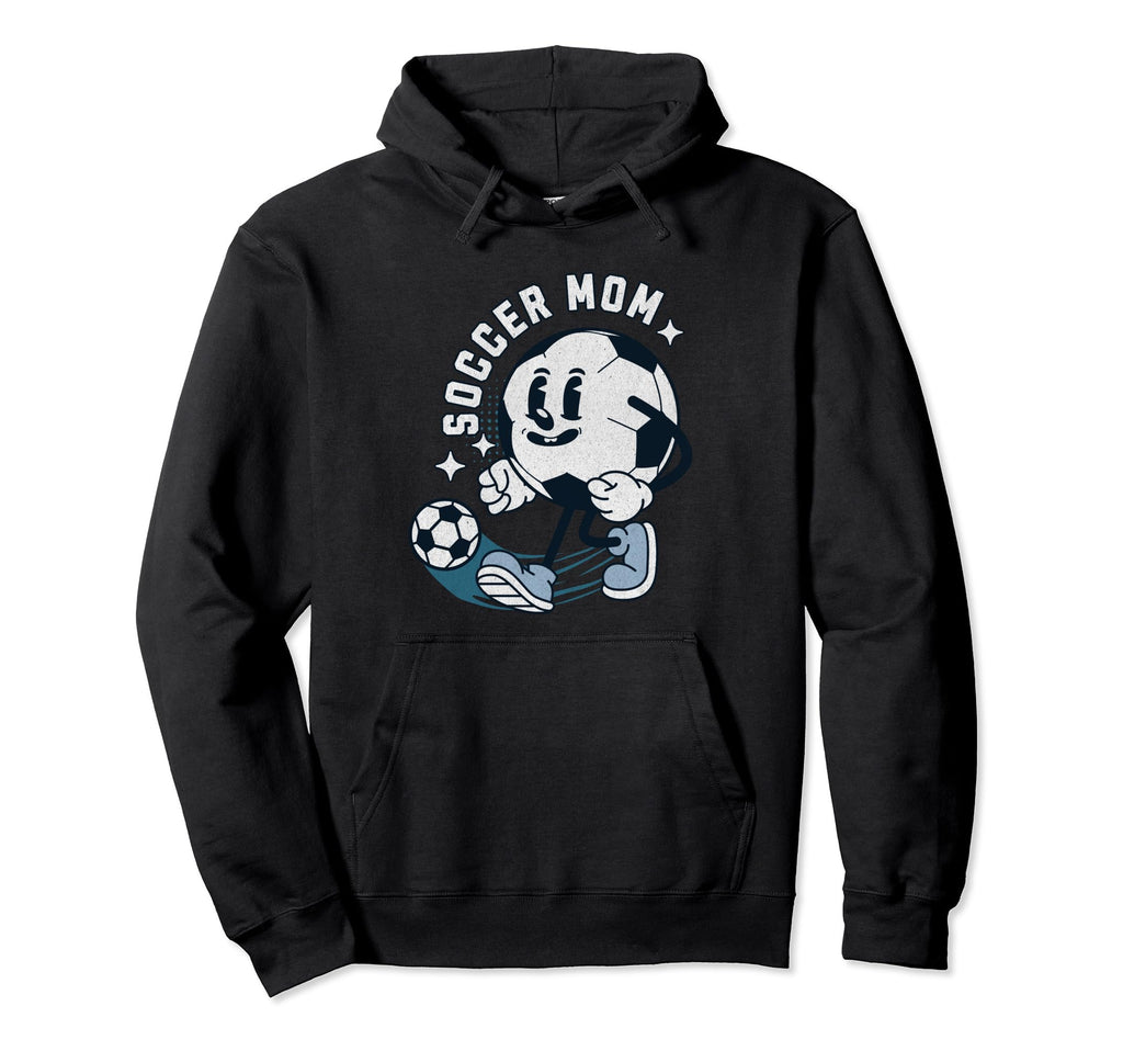 Funny Soccer Mom Soccer Player Mom Hoodie - Minimalist Print Unisex