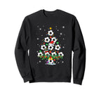 Soccer Tree Santa Soccer X Mas Sweatshirt - Streetwear Style for Adults