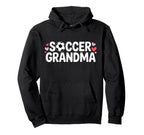 Soccer Grandma Sports Grandmother Hoodie - Unique Graphic for Adults