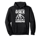Field Hockey Goalie Grandma Field Hoodie - Minimalist Print Men Women